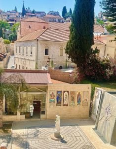 Where Gabriel announced the birth of Jesus to Mary